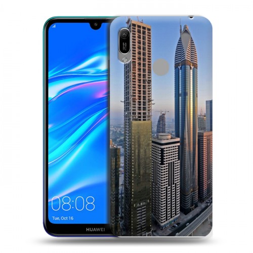 Дизайнерский пластиковый чехол для Huawei Y6 (2019) Дубаи