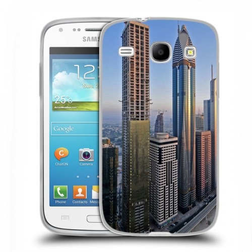 Дизайнерский пластиковый чехол для Samsung Galaxy Core Дубаи