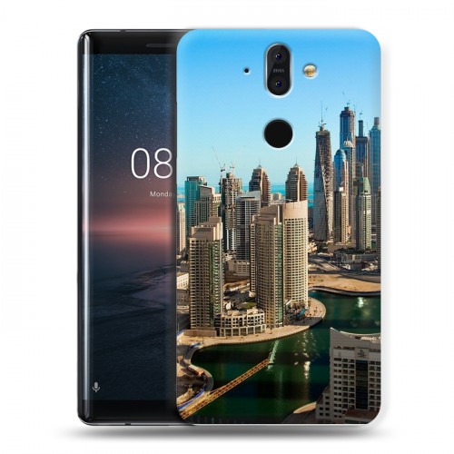 Дизайнерский пластиковый чехол для Nokia 8 Sirocco Дубаи