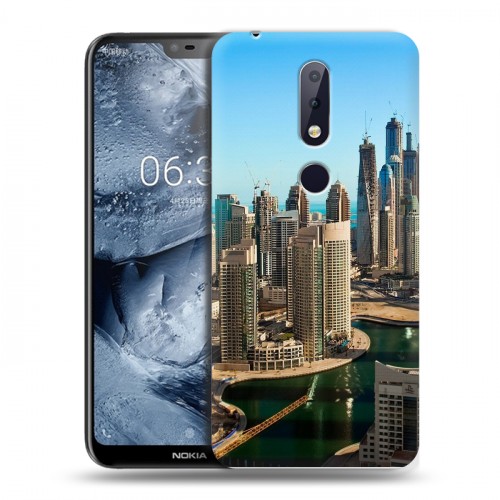 Дизайнерский пластиковый чехол для Nokia 6.1 Plus Дубаи