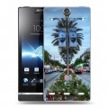 Дизайнерский пластиковый чехол для Sony Xperia S Лос-Анжелес