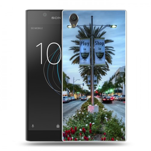 Дизайнерский пластиковый чехол для Sony Xperia L1 Лос-Анжелес