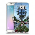 Дизайнерский пластиковый чехол для Samsung Galaxy S6 Edge Лос-Анжелес
