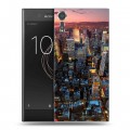 Дизайнерский пластиковый чехол для Sony Xperia XZs Лос-Анжелес