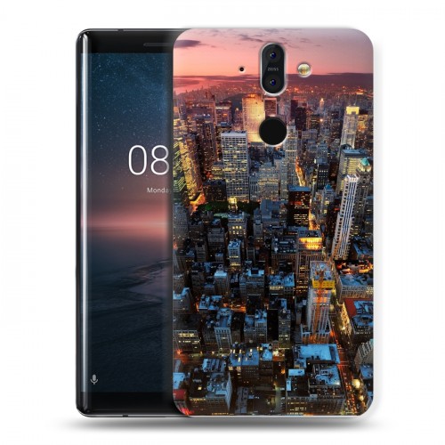 Дизайнерский пластиковый чехол для Nokia 8 Sirocco Лос-Анжелес