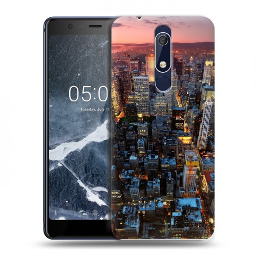 Дизайнерский пластиковый чехол для Nokia 5.1 Лос-Анжелес