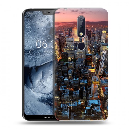 Дизайнерский силиконовый чехол для Nokia 6.1 Plus Лос-Анжелес