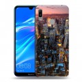 Дизайнерский пластиковый чехол для Huawei Y6 (2019) Лос-Анжелес