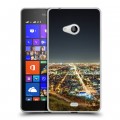 Дизайнерский пластиковый чехол для Microsoft Lumia 540 Лос-Анжелес