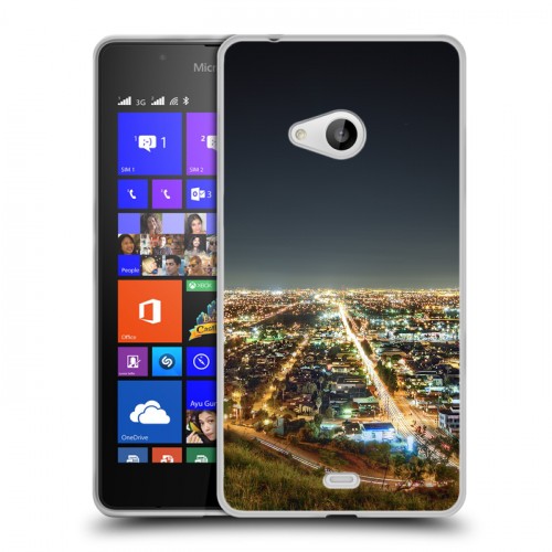 Дизайнерский пластиковый чехол для Microsoft Lumia 540 Лос-Анжелес