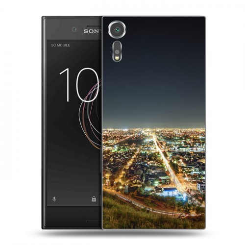 Дизайнерский пластиковый чехол для Sony Xperia XZs Лос-Анжелес