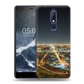 Дизайнерский пластиковый чехол для Nokia 5.1 Лос-Анжелес