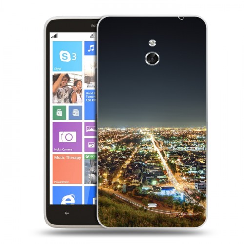 Дизайнерский пластиковый чехол для Nokia Lumia 1320 Лос-Анжелес