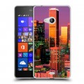 Дизайнерский пластиковый чехол для Microsoft Lumia 540 Лос-Анжелес