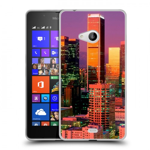 Дизайнерский пластиковый чехол для Microsoft Lumia 540 Лос-Анжелес