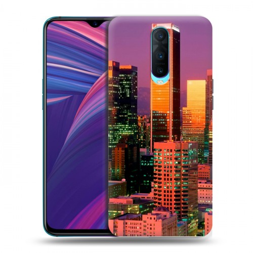 Дизайнерский пластиковый чехол для OPPO RX17 Pro Лос-Анжелес