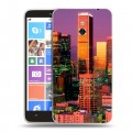 Дизайнерский пластиковый чехол для Nokia Lumia 1320 Лос-Анжелес