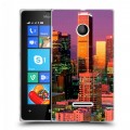 Дизайнерский пластиковый чехол для Microsoft Lumia 435 Лос-Анжелес