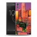 Дизайнерский пластиковый чехол для Sony Xperia XZs Лос-Анжелес