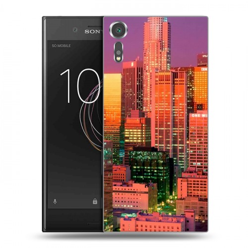 Дизайнерский пластиковый чехол для Sony Xperia XZs Лос-Анжелес