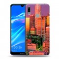 Дизайнерский пластиковый чехол для Huawei Y6 (2019) Лос-Анжелес