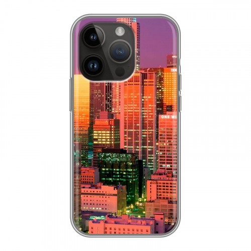Дизайнерский силиконовый чехол для Iphone 14 Pro Лос-Анжелес