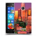 Дизайнерский пластиковый чехол для Microsoft Lumia 435 Лос-Анжелес