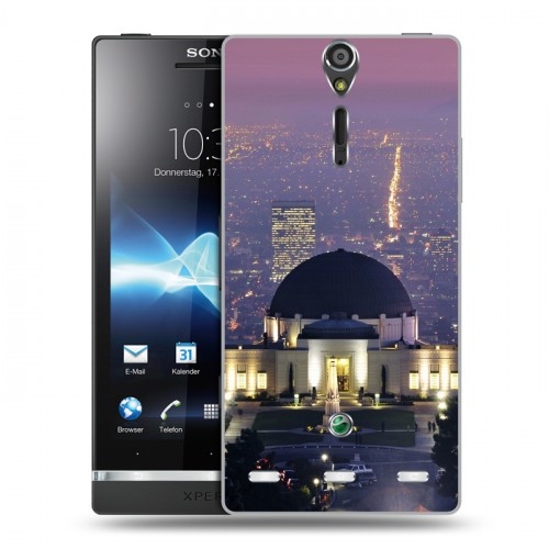 Дизайнерский пластиковый чехол для Sony Xperia S Лос-Анжелес