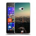 Дизайнерский пластиковый чехол для Microsoft Lumia 540 Лос-Анжелес