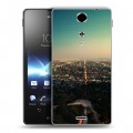 Дизайнерский пластиковый чехол для Sony Xperia TX Лос-Анжелес