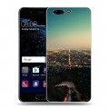 Дизайнерский пластиковый чехол для Huawei P10 Лос-Анжелес