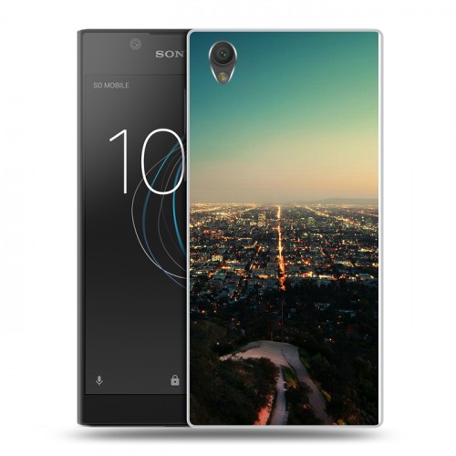 Дизайнерский пластиковый чехол для Sony Xperia L1 Лос-Анжелес