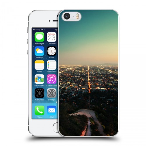 Дизайнерский пластиковый чехол для Iphone 5s Лос-Анжелес