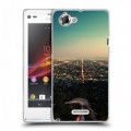 Дизайнерский пластиковый чехол для Sony Xperia L Лос-Анжелес