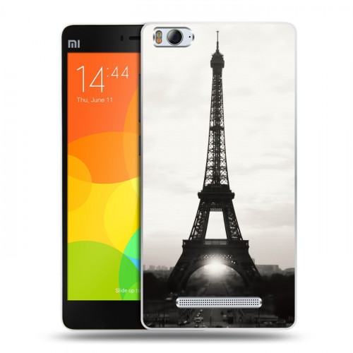 Дизайнерский пластиковый чехол для Xiaomi Mi4i Париж