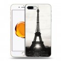 Дизайнерский силиконовый чехол для Iphone 7 Plus / 8 Plus Париж