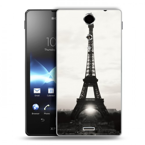 Дизайнерский пластиковый чехол для Sony Xperia TX Париж