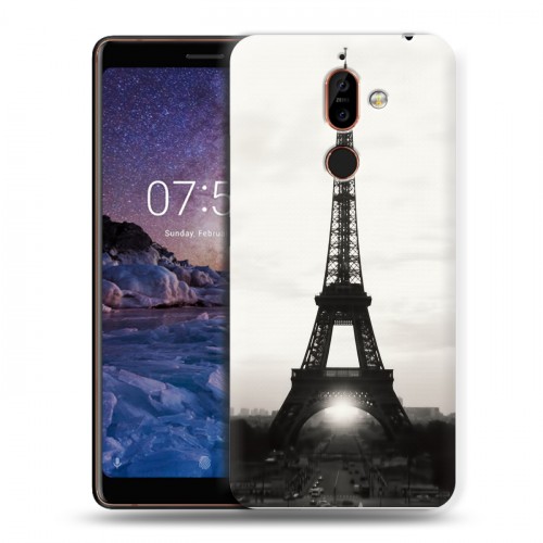 Дизайнерский пластиковый чехол для Nokia 7 Plus Париж