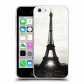 Дизайнерский пластиковый чехол для Iphone 5c Париж
