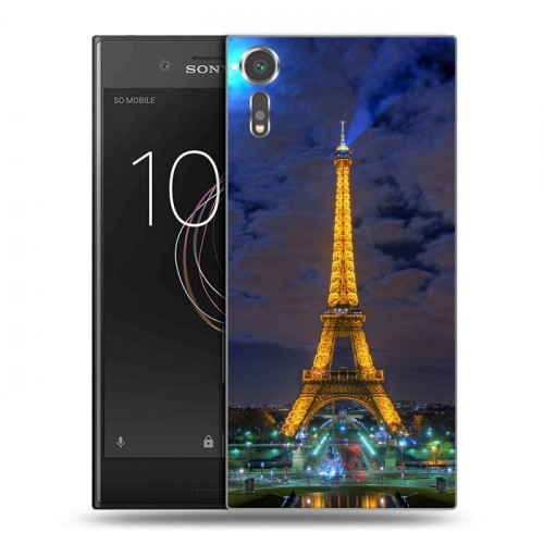 Дизайнерский пластиковый чехол для Sony Xperia XZs Париж