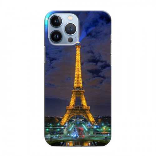 Дизайнерский силиконовый чехол для Iphone 13 Pro Max Париж