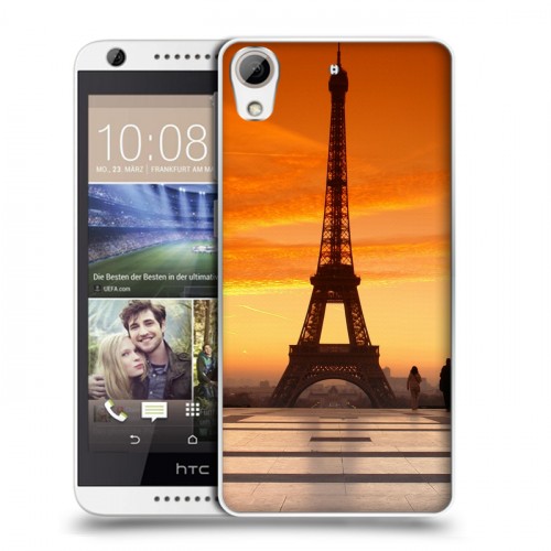 Дизайнерский пластиковый чехол для HTC Desire 626 Париж