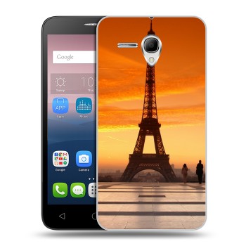 Дизайнерский силиконовый чехол для Alcatel One Touch POP 3 5.5 Париж (на заказ)