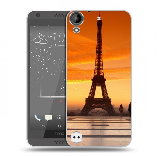 Дизайнерский пластиковый чехол для HTC Desire 530 Париж