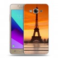 Дизайнерский силиконовый с усиленными углами чехол для Samsung Galaxy J2 Prime Париж
