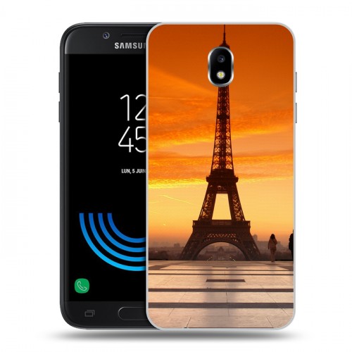 Дизайнерский пластиковый чехол для Samsung Galaxy J5 (2017) Париж