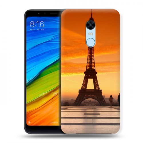 Дизайнерский пластиковый чехол для Xiaomi RedMi 5 Plus Париж