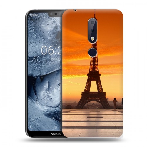 Дизайнерский силиконовый чехол для Nokia 6.1 Plus Париж