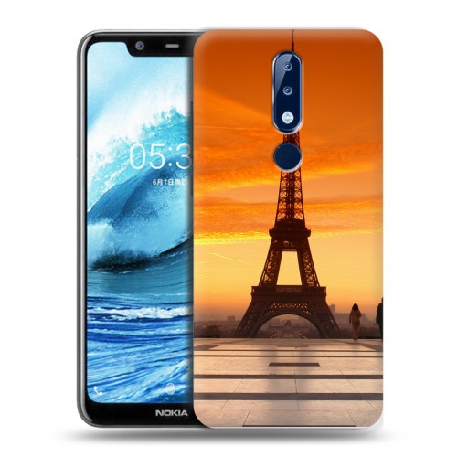 Дизайнерский силиконовый чехол для Nokia 5.1 Plus Париж