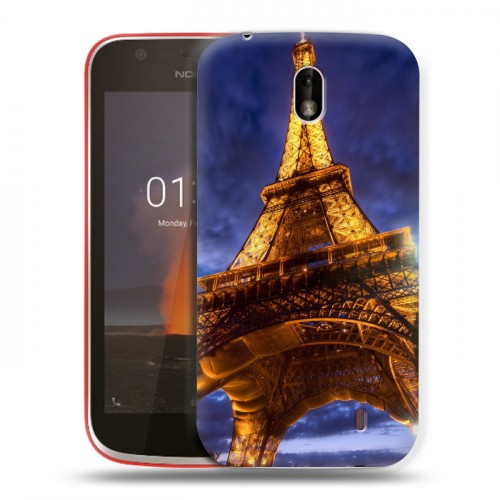Дизайнерский пластиковый чехол для Nokia 1 Париж